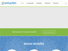 Tablet Screenshot of esolucoes.com